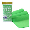 Мочалка для тела средней жесткости салатовая - Yokozuna Shower long body towel, 28*100см