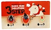 Набор для очищения носа от черных точек Elizavecca Milky Piggy Black Head Solution 3 Step Nose Strip