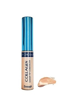 Консилер для области вокруг глаз (тон 03) - Enough Collagen whitening cover tip concealer, 9г