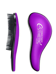 Расческа для волос пластиковая фиолетовая - Esthetic House hair brush for easy comb, 18*7см