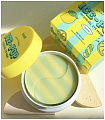 Патчи для глаз с лимоном и базиликом - Koelf Lemon&basil ice-pop hydro gel eye mask, 60шт
