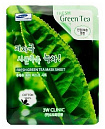Маска увлажняющая тканевая с экстрактом зеленого чая 23мл 3W CLINIC Fresh Green Tea Mask Sheet