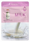Маска для лица тканевая с молочными протеинами 23мл FarmStay Visible Difference Mask Sheet Milk