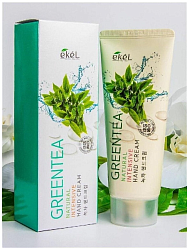 Крем для рук питательный с экстрактом зеленого чая 100мл EKEL Green Tea Natural Intensive Hand Cream