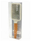 Расческа деревянная для головы - Masil Wooden paddle brush, 186г
