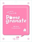 Маска для лица тканевая с экстрактом граната 22г MJCARE ON POMEGRANATE MASK