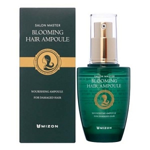 Сыворотка для повреждённых волос питательная 50мл MIZON SALON MASTER BLOOMING HAIR AMPOULE