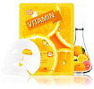 Маска тканевая для лица - May Island c витамином C - Real essence mask pack, 25мл