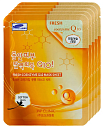 Маска для лица тканевая с коэнзимом - 3W Clinic Fresh coenzyme q10 mask sheet, 23г