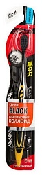 Щетка зубная одноуровневая «жесткая» - DentalPro Black compact head, 1шт