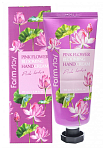 Крем для рук с розовым лотосом - FarmStay Flower blooming hand cream pink lotus, 100мл