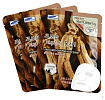 Маска тканевая для лица красный женьшень - 3W Clinic Fresh red ginseng mask sheet, 23мл