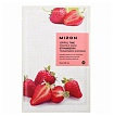 Маска для лица тканевая с экстрактом клубники 23г MIZON Joyful Time Essence Mask Strawberry