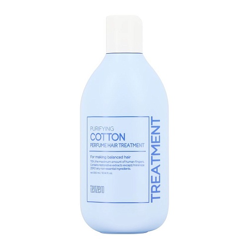Шампунь парфюмированный для волос с ароматом хлопка 300мл TENZERO PURIFYING COTTON PERFUME SHAMPOO