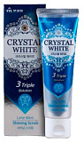 Паста зубная отбеливающая с ароматом мяты и лайма - Mukunghwa Crystal white, 110г