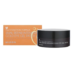Патчи под глаза гидрогелевые с муцином улитки 60шт MIZON SNAIL REPAIR INTENSIVE GOLD EYE GEL PATCH