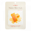 Маска для лица тканевая с экстрактом маточного молочка 25г FOODAHOLIC NATURE SKIN MASK #ROYAL JELLY