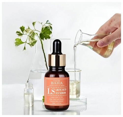 Сыворотка для лица для лица с молочной кислотой - Cos De BAHA Lactic acid serum (LS), 30мл