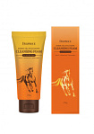 Пенка для умывания с лошадиным жиром и гиалуроновой кислотой DEOPROCE HORSE OIL HYALURONE CLEANSING 