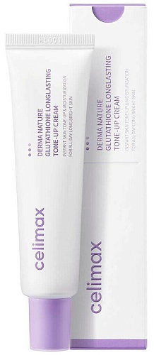Крем для лица выравнивающий тон кожи - Celimax Glutathione longlasting tone-up cream, 35мл