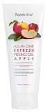 Гель отшелушивающий с экстрактом яблока 180мл FarmStay All-In-One Whitening Peeling Gel Apple