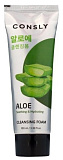 Пенка для умывания кремовая успокаивающая - Consly c экстрактом алоэ вера - Aloe vera soothing, 100м