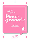 Маска для лица тканевая с экстрактом граната 22г MJCARE ON POMEGRANATE MASK