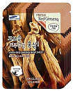 Маска тканевая для лица красный женьшень - 3W Clinic Fresh red ginseng mask sheet, 23мл