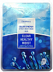Маска для лица тканевая с экстрактом морских водрослей DEOPROCE COLOR SYNERGY EFFECT SHEET MASK BLUE