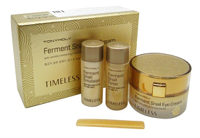 Крем антивозрастной для кожи вокруг глаз с муцином улитки - TONYMOLY TIMELESS Ferment Snail Eye Crea