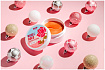 Патчи гидрогелевые с экстрактами персика и гибискуса - Dearboo Peach&hibiscus hydrogel, 60шт