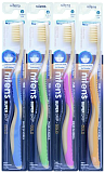 Щетка зубная - Dental Care c наночастицами золота «мягкая» в ассортименте - Gold toothbrush, 1шт