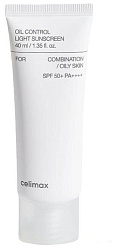 Крем солнцезащитный легкий с контролем жирности - Celimax Oil control light sunscreen, 40мл