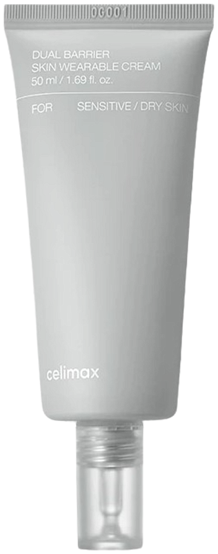 Крем для восстановления защитного барьера кожи - Celimax Dual barrier skin wearable cream, 50мл