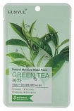 Маска тканевая для лица с экстрактом зеленого чая - Eunyul Natural moisture mask pack green tea, 22г