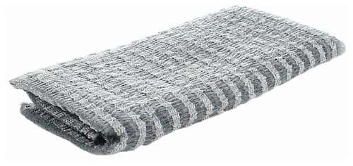Мочалка с высоким пенообразованием средней жесткости "темно серая" 28*100см - Aisen Awatatsu, 1шт