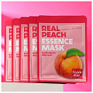 Маска для лица тканевая с экстрактом персика 23мл FarmStay Real Peach Essence Mask