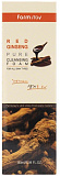 Пенка для лица с женьшенем - FarmStay Red ginseng pure cleansing foam, 180мл