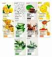 Маска тканевая для лица с экстрактом жемчуга - Eunyul Natural moisture mask pack pearl, 22мл