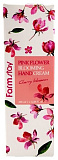 Крем для рук с экстрактом цветов вишни - FarmStay Pink flower hand cream cherry blossom, 100мл