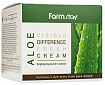 Крем для лица увлажняющий с экстрактом алоэ - FarmStay Visible difference fresh cream aloe, 100г