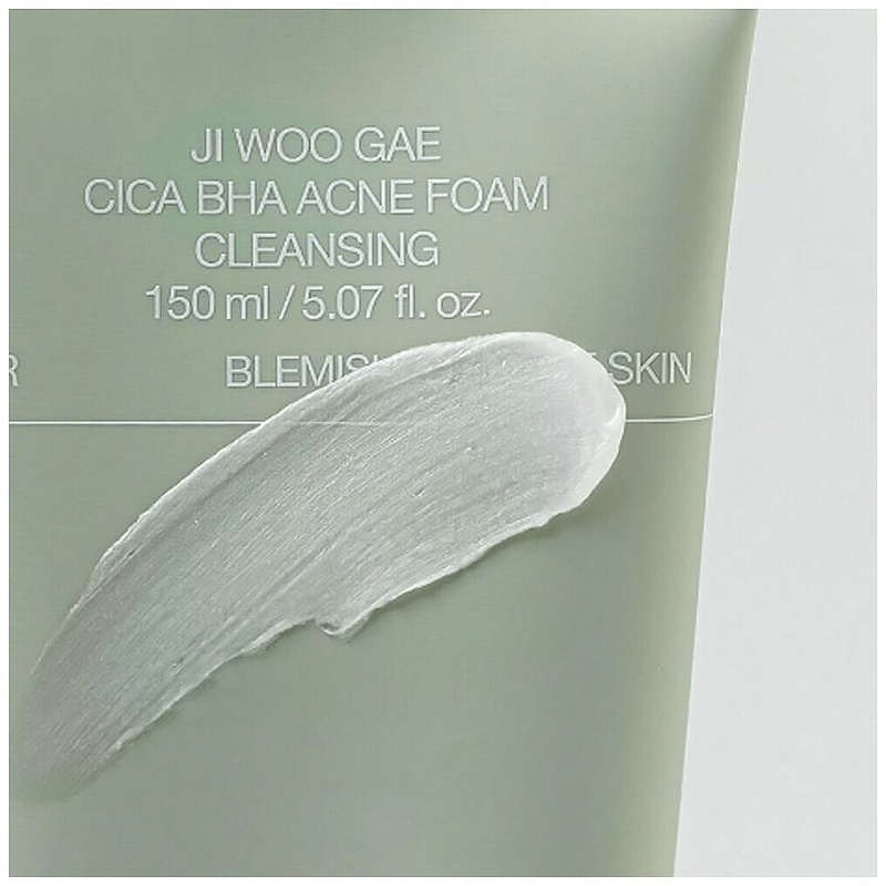 Пенка для умывания с центеллой против акне - Celimax Jiwoogae cica BHA acne foam cleansing, 150мл