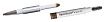 Подводка для бровей 3 в 1 (светло-коричневый) - Sana New born w brow ex #b9, 1шт