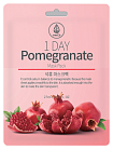 Маска для лица тканевая с экстрактом граната 27мл MEDB 1 Day Pomegranate Mask Pack