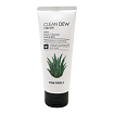 Пенка очищающая для умывания с экстрактом алоэ вера 180мл TONYMOLY CLEAN DEW Aloe Foam Cleanser