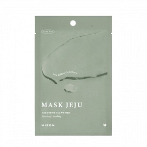 Маска тканевая для лица успокаивающая с экстрактом хауттюйни MIZON JOYFUL TIME MASK JEJU [HEARTLEAF]