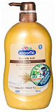 Крем-гель для душа с рисовым молочком - Lion Kodomo rice milk bath family, 750мл