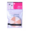 Спонж косметический в кейсе «двухцветный, 6 сегментов» - K-Beauty NR-5, 1шт
