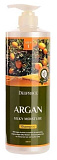 Шампунь для волос увлажняющий с маслом арганы 1000м DEOPROCE SHAMPOO - ARGAN SILKY MOISTURE