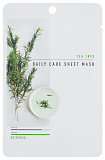 Маска тканевая для лица с экстрактом чайного дерева - Eunyul Tea tree daily care sheet mask, 22г